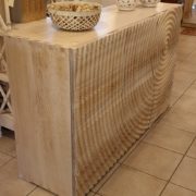 Credenza Zen in frassino antico massello sbiancato,tre porte,Nature Design. Arredamento contemporaneo su misura Siena e Firenze (2)