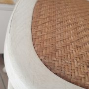 Sedia in olmo laccata a mano. Mobili country Siena e Firenze (2)