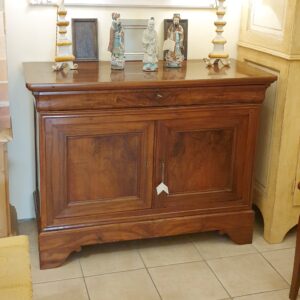 Credenza antica in legno di noce massello metà '800 periodo Luigi Filippo. Mobili antichi Siena e Firenze