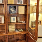 Libreria antica Toscana in legno di abete primi '800. Mobili antichi Siena e Firenze. (15)