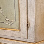 Angoliera laccata e decorata a mano. Arredamento classico contemporaneo Siena e Firenze (5)
