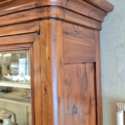 Credenza vetrina Toscana in legno di cipresso massello metà '800. Mobili antichi Siena e Firenze (4)
