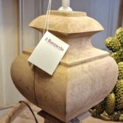 Lampada in legno di mango massello Cap D'Antibes. Arredamento classico contemporaneo Siena e Firenze (2)