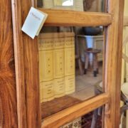 Libreria vetrina antica in legno di teak massello primi '900. Mobili antichi Siena e Firenze (3)