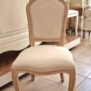 Sedia natural wood in legno di tiglio massello. Arredamento classico contemporaneo Siena e Firenze (5)