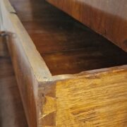 Comò impero toscano metà Ottocento in legno di noce. Mobili antichi Siena e Firenze (6)